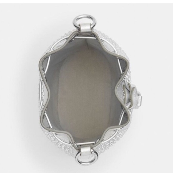 Coach Mini Crystal Drawstring Bucket Bag - **SEE pics** - Picture 7 of 11